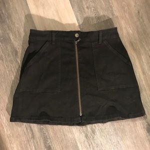 Madewell Black A-Line Skirt - NWT